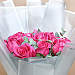 Ravishing Bouquet of 20 Pink Roses