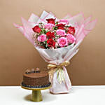 Romantic Rendezvous Roses and Chocolate Delight