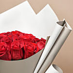 Scarlet Enchantment Roses Bouquet