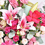 Pink Beauty Mix Flower Grand Bouquet