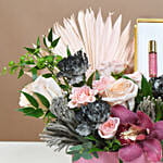 Mix Flowers Arrangement with Perfume