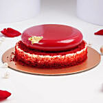 Love Expression Red Velvet Cake