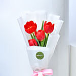 Tulip Bouquet with Primium Chocolate Box