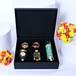 Aldhawaly Fragrance Set with Flowers