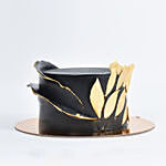 Black Beauty Fondant Cake