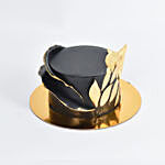 Black Beauty Fondant Cake