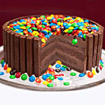 M&M And Kitkat Cake