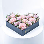 Blushing Blossoms Heart Box