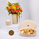 Otantik Home - Chocolate Beige Bowl n Vase