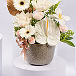 Otantik Home - Elegant White Ceramic Vase