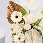 Otantik Home - Elegant White Ceramic Vase