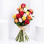 Multicolor Roses Beauty Bouquet