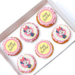 Happy Birthday Cupcake 6 Pcs