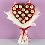 Chocolate Heart Bouquet