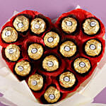 Chocolate Heart Bouquet