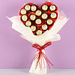 Chocolate Heart Bouquet