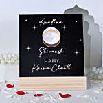 Personalised Karwa Chauth Love Photo Stand