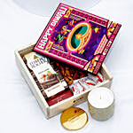 Assorted Treats & Diya Diwali Hamper