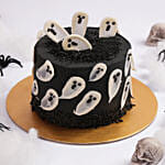 Flying Ghosts Halloween Cake