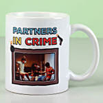 Personalised Partners In Crime Mug