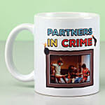 Personalised Partners In Crime Mug