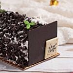 Delicious Christmas Black Forest Log Cake