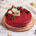 Delicious Christmas Red Velvet Cake