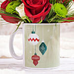 Seasons Greetings Flower Mug