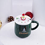 Christmas Ceramic Mug Green