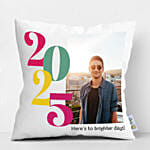 Personalised New Year 2025 Cushion