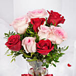 Valentine Rosy Reflections Arrangement