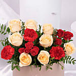 Valentines Day Sweet Roses Arrangement