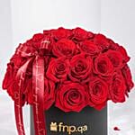 35 Valentines Red Roses Box