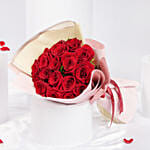 Blush Of Passion 18 Roses Bouquet