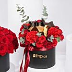 Candy of My Eye Valentine Flower Boxes With Chocolates