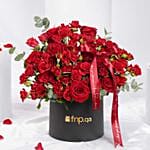 Red Roses Expression Arrangement