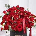 Red Roses Expression Arrangement