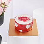 Lovers Bloom 8 Rose Bouquet | Red Velvet Mono Cake 250gm