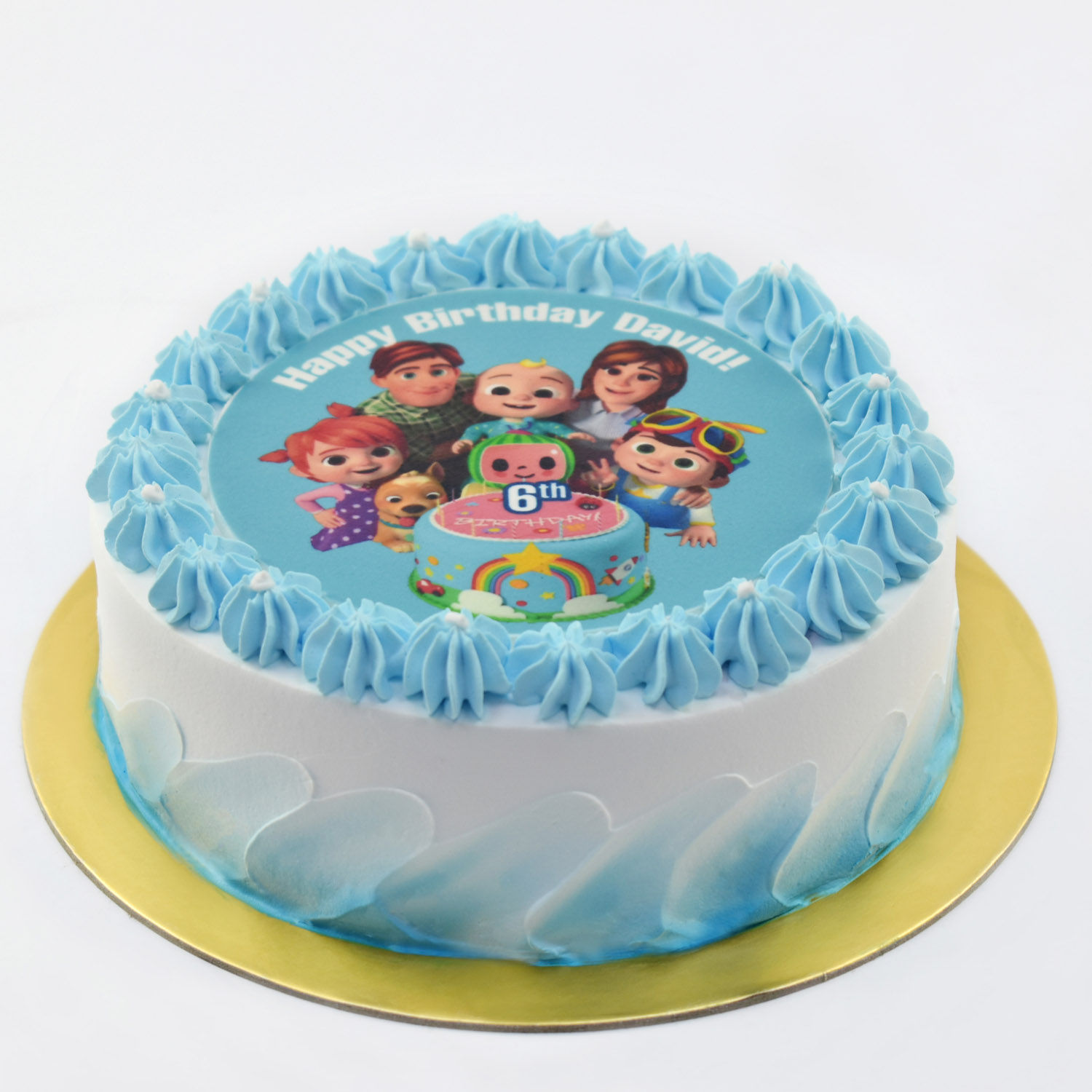 Online Cocomelon Birthday Cake Gift Delivery in Qatar - FNP