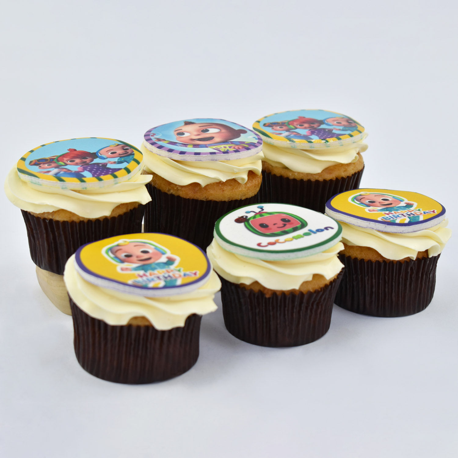 Online Cocomelon Cupcakes Gift Delivery in Qatar - FNP