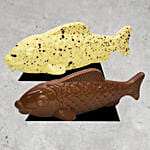 Set Of 2 Fish Shaped Chocolates