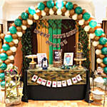 Army Theme Balloon Decor