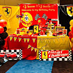 Ferrari Theme Decor Set Up