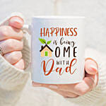 White Mug For Fathers Day