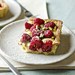 Raspberry and Pistachio Custard Tart 8 Portion