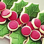 Holly Leaves cookies 16 pcs