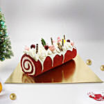 Yule Log Red Velvet Cake 4 Portion