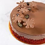 Chocolaty Red Velvet Cake Half Kg