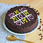 Love You Mom Chocolate Cake