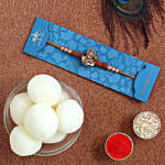 Hanuman Rudraksha Rakhi & Rasgulla Tin